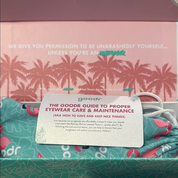 Goodr Red Sunglasses - Picture 3 of 7